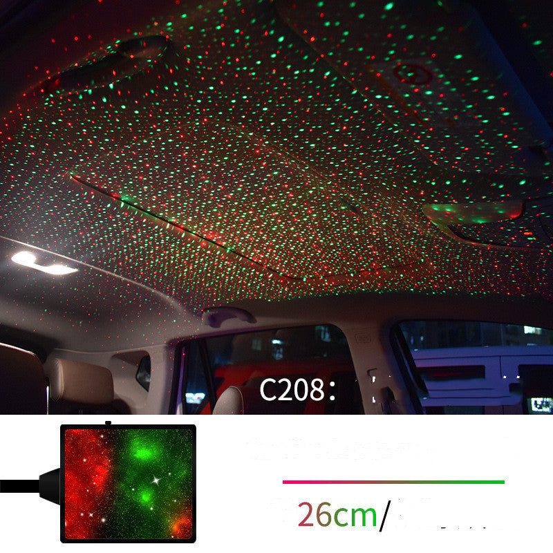 جهاز عرض ضوء النجوم، أضواء حفلات، إضاءة LED بمنفذ USB، إضاءة داخلية، أضواء LED داخلية للسيارات، أضواء ليلية لسماء مرصعة بالنجوم ومجرة