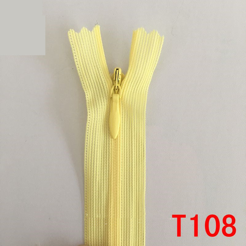 Invisible Zipper Nylon Coil Zipper