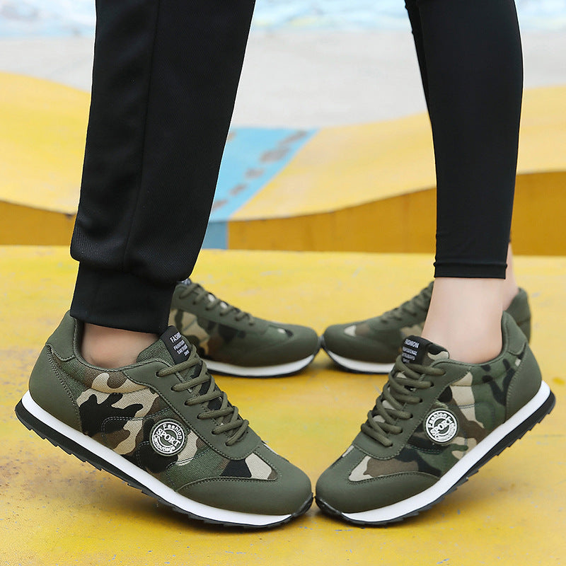 Men's And Women's Camouflage Outdoor Sports Running Shoes