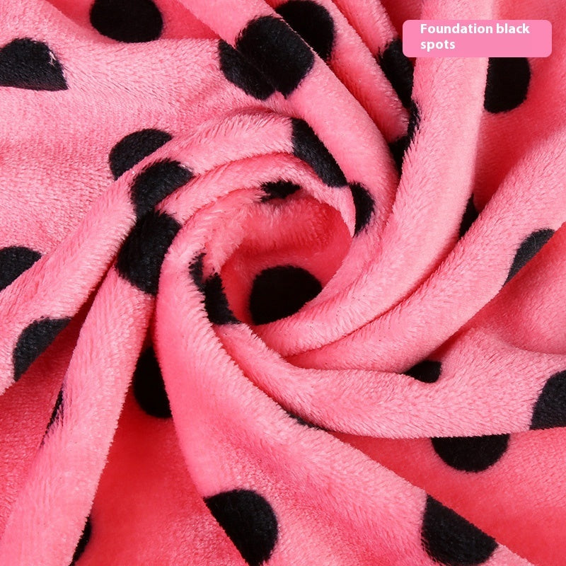 Double-sided Flannel Baby Pajamas Plush Fabric