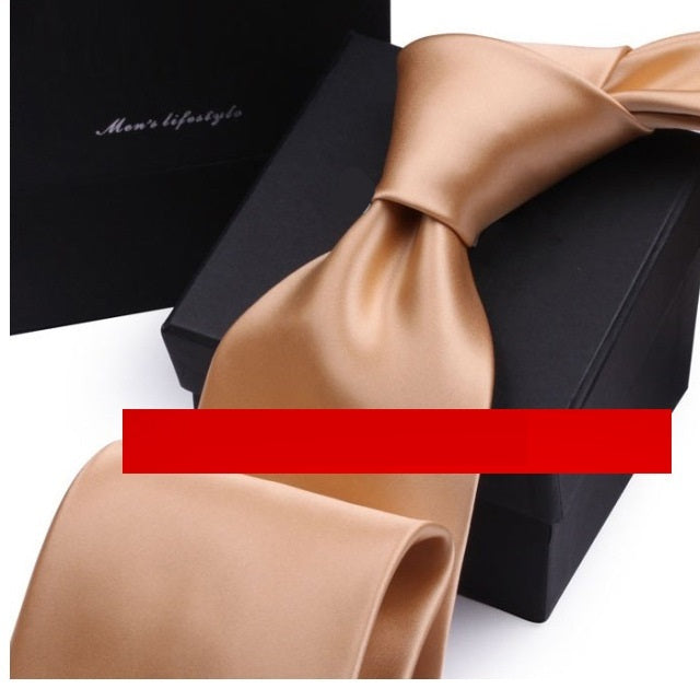 Wide Version Men's Nano Waterproof Formal Dress Business Tie