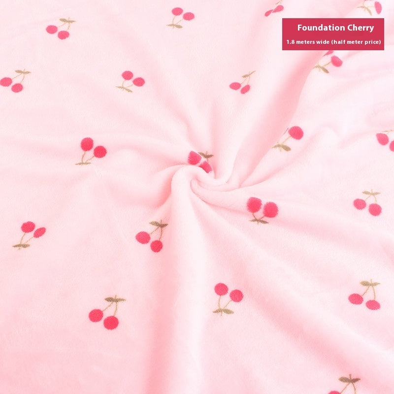 Double-sided Flannel Baby Pajamas Plush Fabric