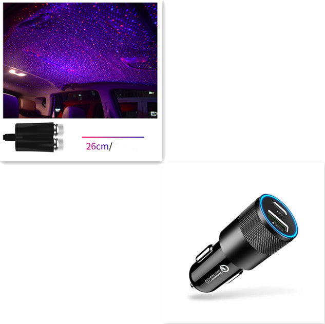 جهاز عرض ضوء النجوم، أضواء حفلات، إضاءة LED بمنفذ USB، إضاءة داخلية، أضواء LED داخلية للسيارات، أضواء ليلية لسماء مرصعة بالنجوم ومجرة