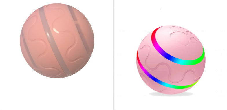 Smart Ball Toy for Cats and Dogs Self-Rotating Rechargeable Ball
