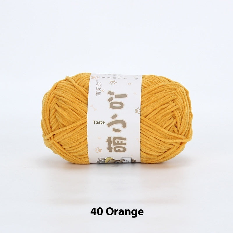 Chenille Wool Ball Hand-woven Diy