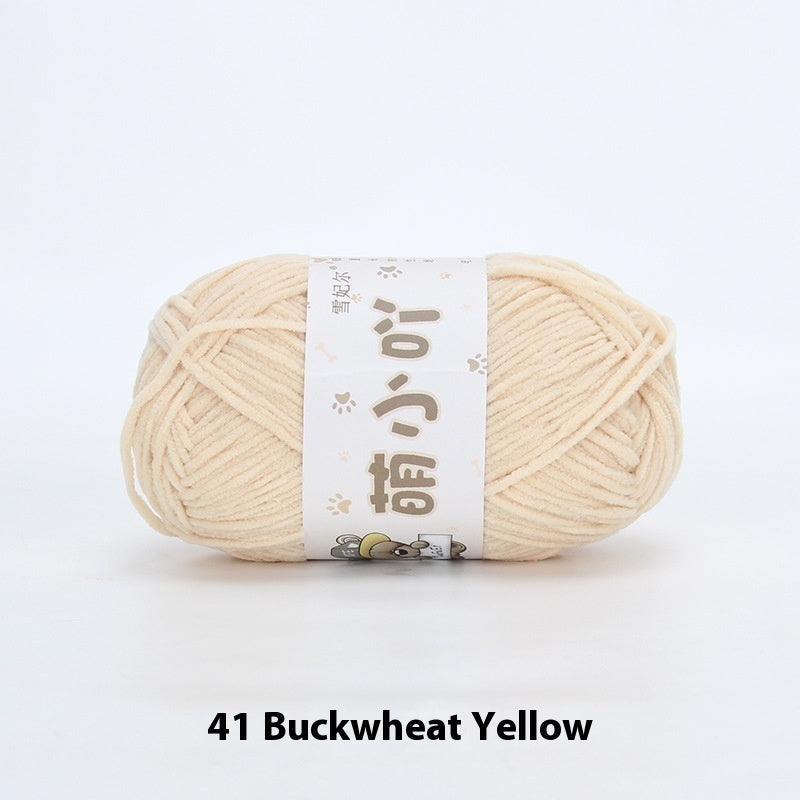 Chenille Wool Ball Hand-woven Diy
