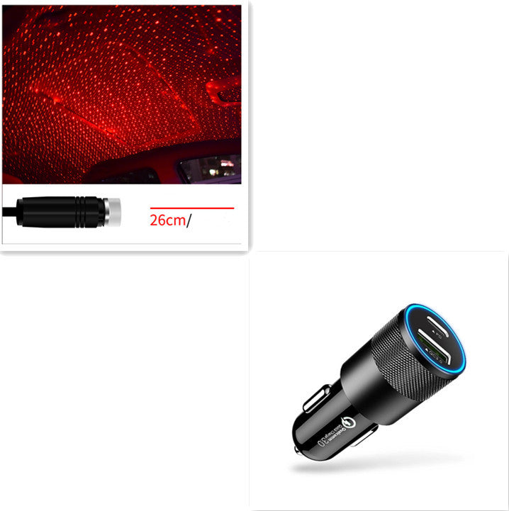 جهاز عرض ضوء النجوم، أضواء حفلات، إضاءة LED بمنفذ USB، إضاءة داخلية، أضواء LED داخلية للسيارات، أضواء ليلية لسماء مرصعة بالنجوم ومجرة