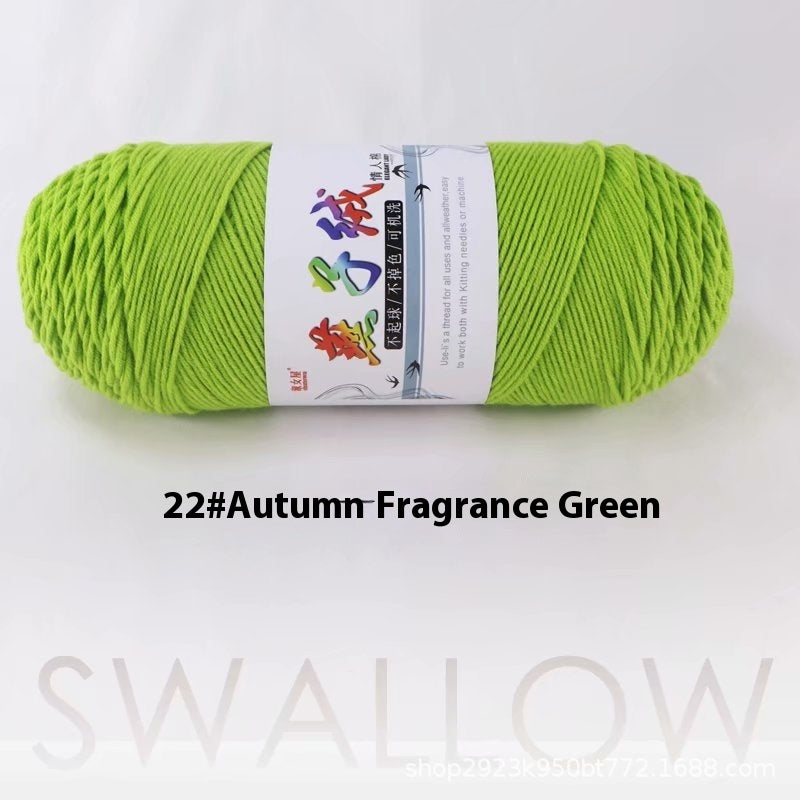 Handmade 5-strand Milk Cotton Hook Needle And Thread
