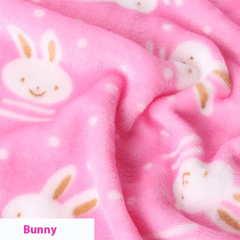 Double-sided Flannel Baby Pajamas Plush Fabric
