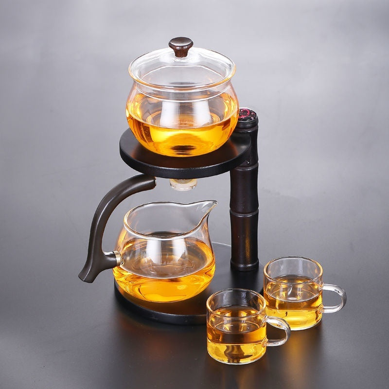 Glass Semi-automatic Fully Automatic Tea Set Suit Lazy Household
