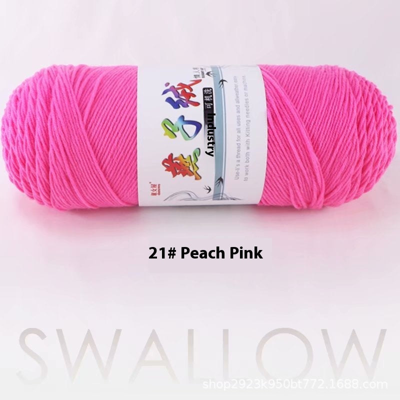 Handmade 5-strand Milk Cotton Hook Needle And Thread
