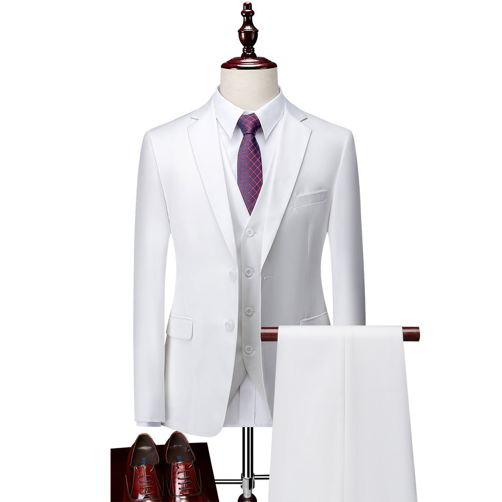 Suit Men's Bridegroom Business Casual Suit Vest