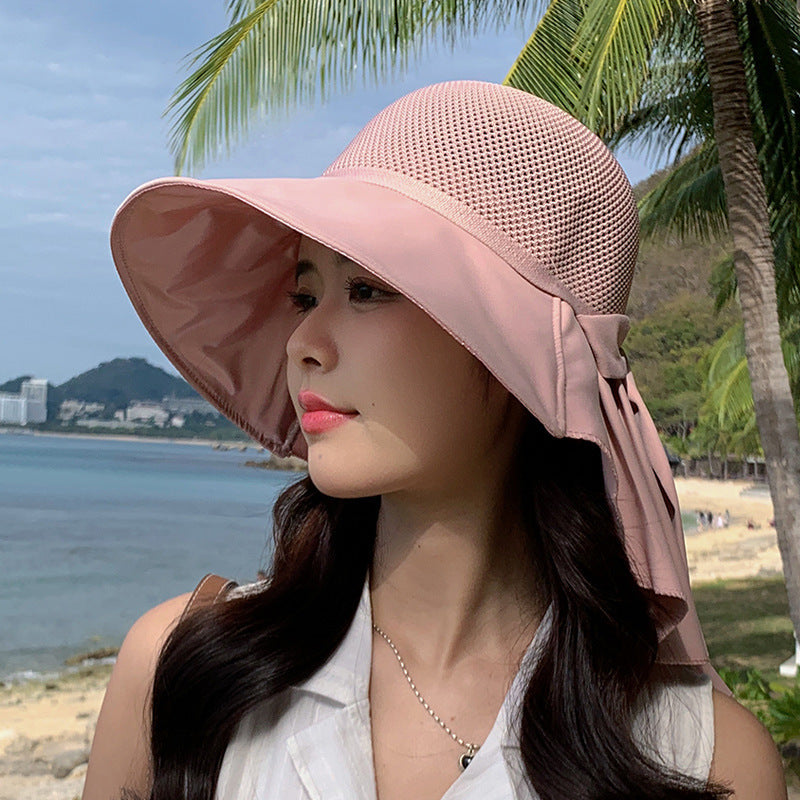 Shawl Shading Large Brim Fisherman Hat