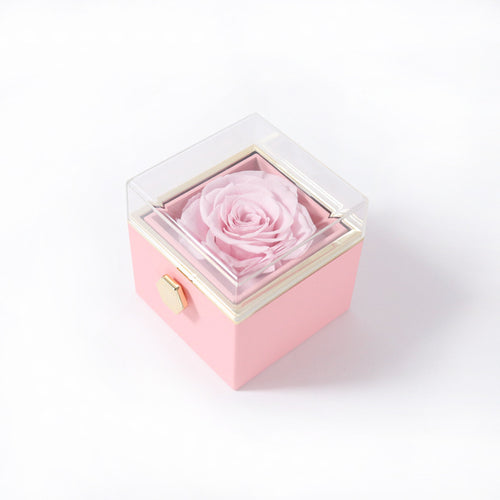 Acrylic Ring Box Valentine's Day Proposal Confession