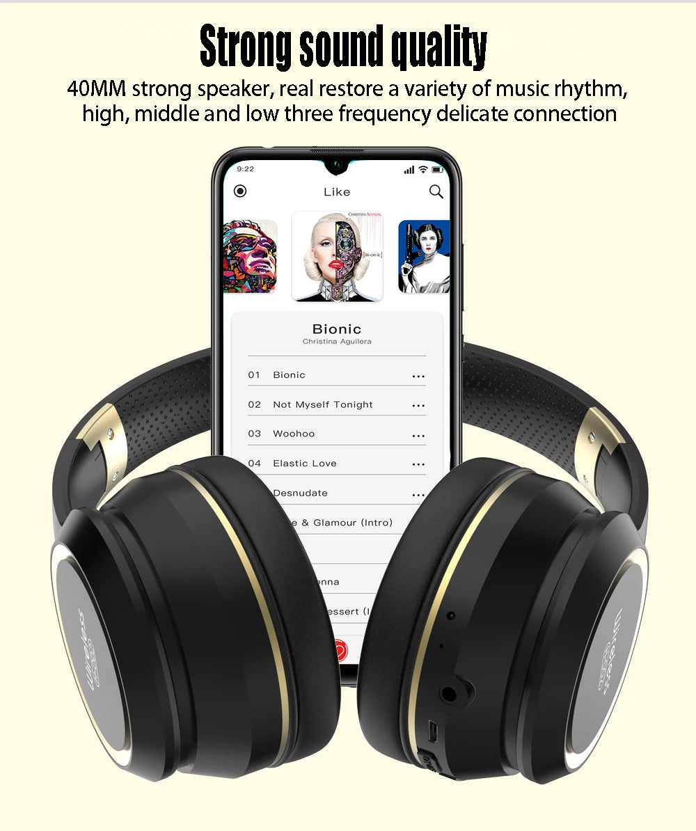 Bluetooth Headset Business Phone Headset E-sports Game