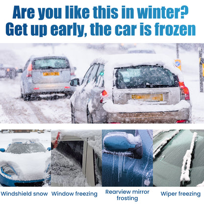 Melting Snow Remover Quick Melting Snow Remover For Car Glass In Winter Front Windshield And Window Snow Preventer