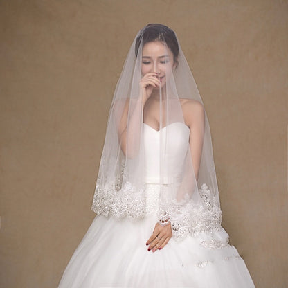 Wedding dress  White Bride Veil Cheap accessories