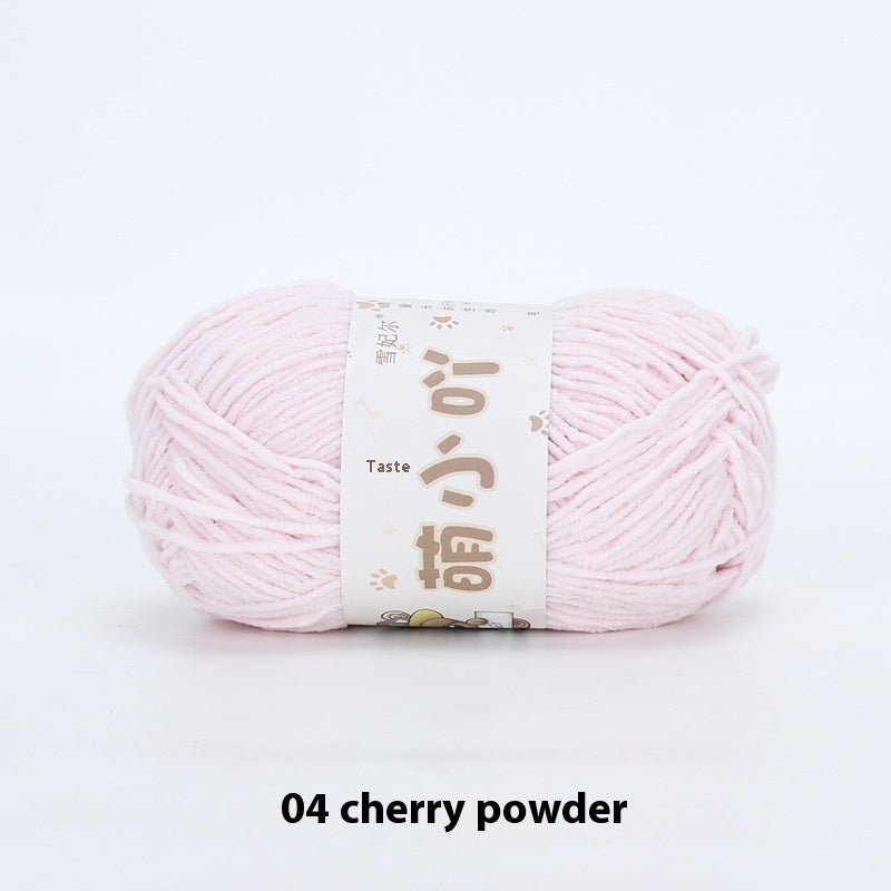 Chenille Wool Ball Hand-woven Diy