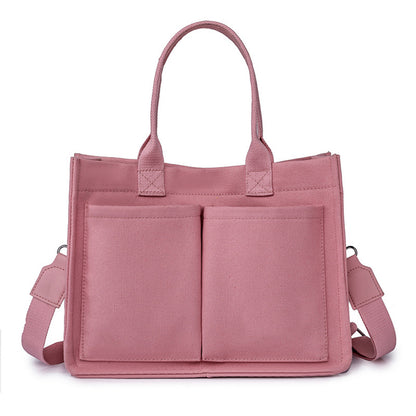 Folding suit bag large capacity women's handbag convenient crossbody travel business luggage bag