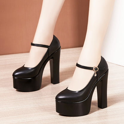 Super High Heel 15CM Cheongsam Model Catwalk Show Shoes Women