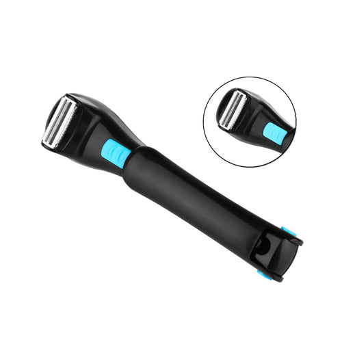 Back electric shaver Battery back shaver Collapsible long handle