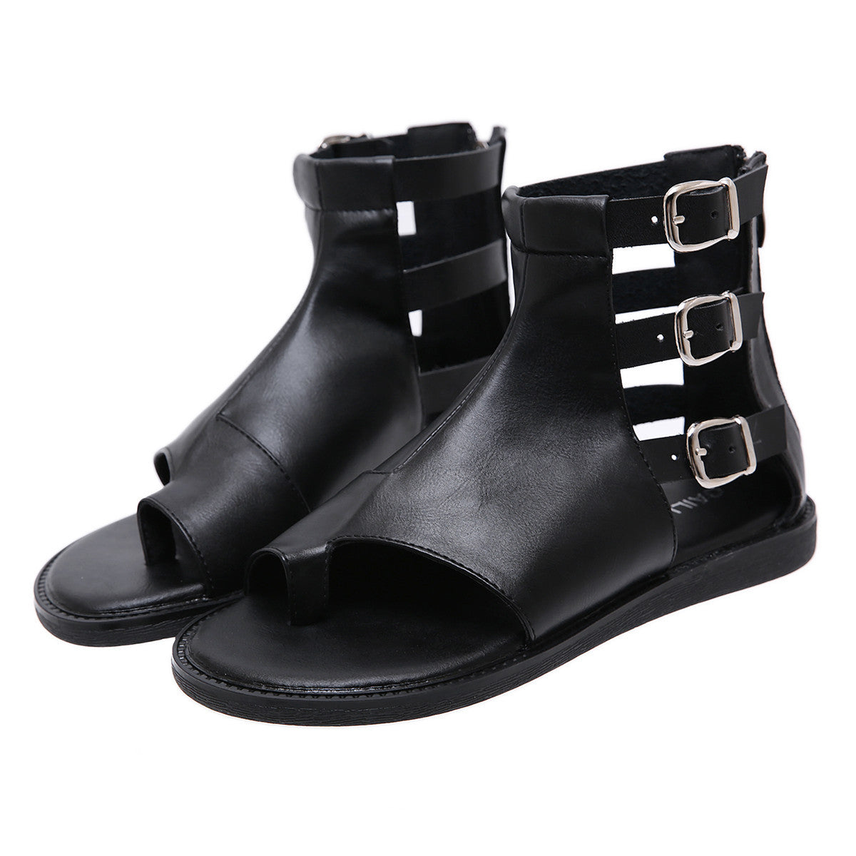 Women's Comfortable Flat Casual Toe Ring Sandals