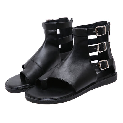 Women's Comfortable Flat Casual Toe Ring Sandals