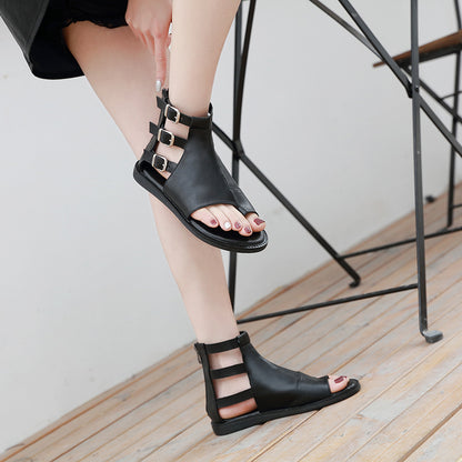 Women's Comfortable Flat Casual Toe Ring Sandals