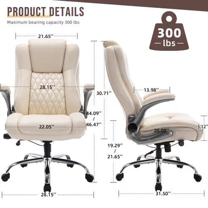 High-back Office Chair With Lifting Headrest, Adjustable Built-in Lumbar Support Amazon And Walmart Are Banned From Distribution.