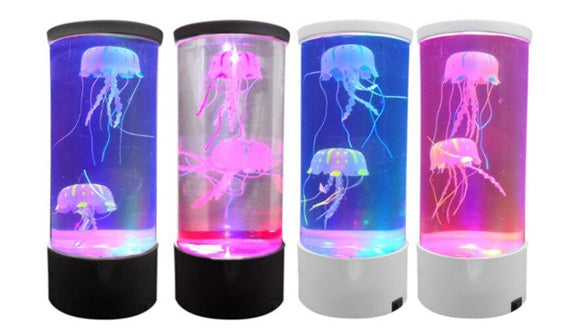مصباح ليلي LED لحوض قنديل البحر يعمل بمنفذ USB