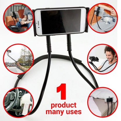 Flexible Neck Lazy Holder Bracket Phone Stand Holder Mount for iPhone X 8 Samsung S8 Xiaomi 6 5