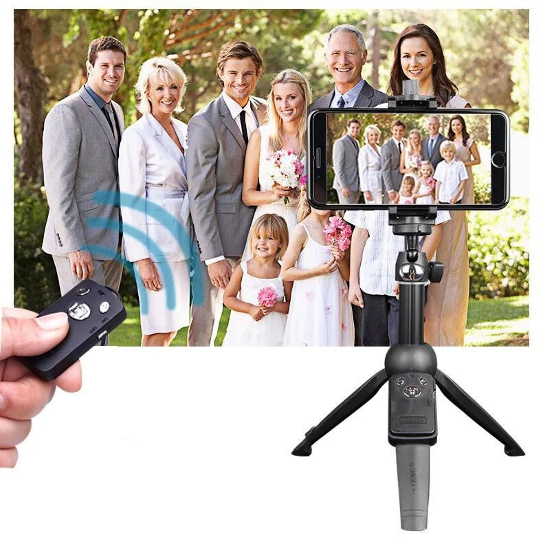 Compatible with Apple, Selfie Stick Mobile Phone Bluetooth Remote Control Selfie Tripod Telescopic Pole