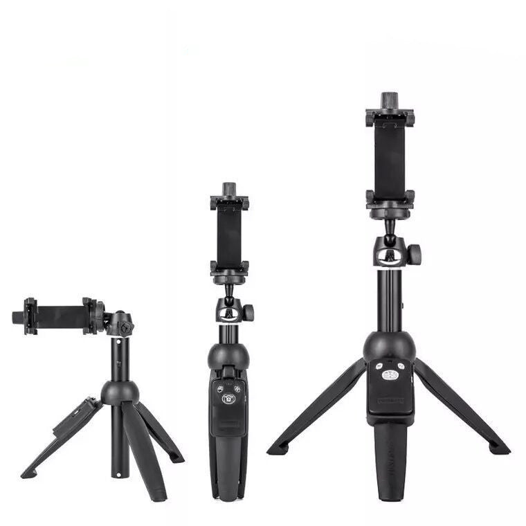 Compatible with Apple, Selfie Stick Mobile Phone Bluetooth Remote Control Selfie Tripod Telescopic Pole