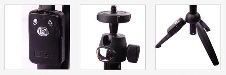 Compatible with Apple, Tripod Selfie Stick Integrated Anti-Shake Portable Mobile Phone Outdoor Handheld Stick