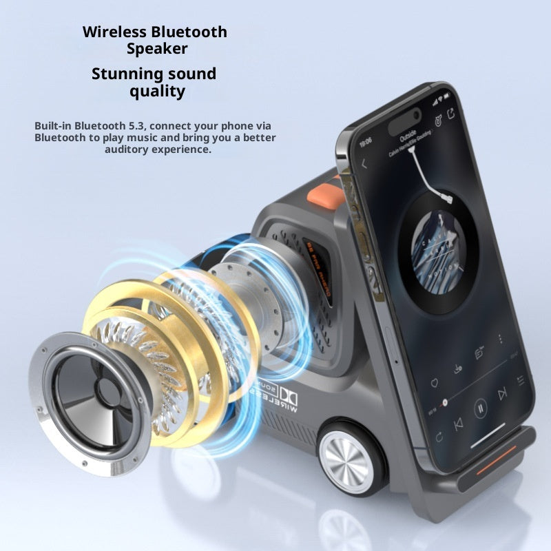 Three-in-one Wireless Charger Mobile Phone Holder Wireless