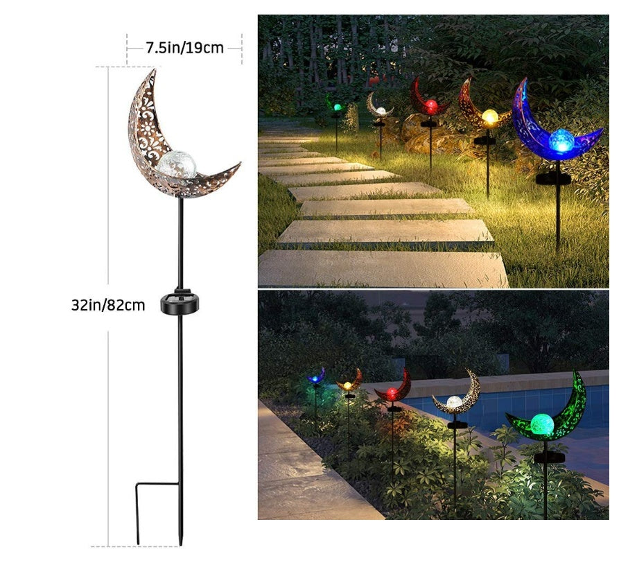 مصباح LED يعمل بالطاقة الشمسية على شكل لهب معدني للحديقة LED مصباح تأثير اللهب أضواء خارجية مقاومة للماء أضواء المناظر الطبيعية ضوء زخرفي يعمل بالطاقة الشمسية