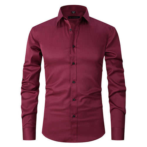 Elastic Shirt Men's Long Sleeves