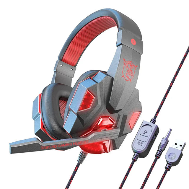 Earphones for wired laptops, dedicated earphones for gaming and esports, comfortable to wear, and head mounted gaming