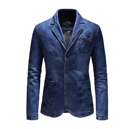 Spring And Autumn Coat Small Suit Denim Jacket