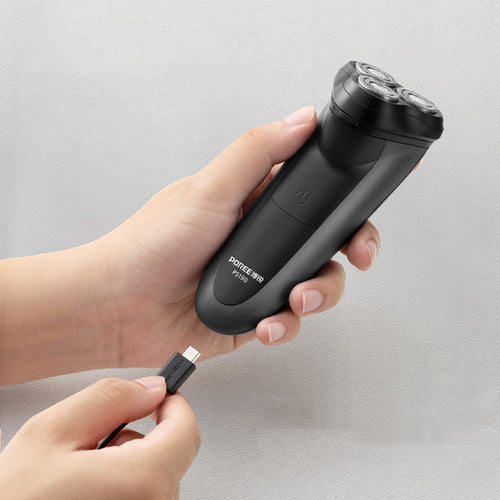 Electric intelligent shaver with head washing