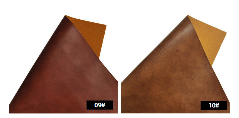Recycled Pu Leather Two-color Embossed Faux Leather Case Leather Shoes Rpet Leather