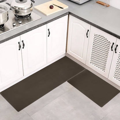 Kitchen Floor Mat Two-piece Set Of Non-slip, Waterproof And Easy to Scrub For Home, Kitchen