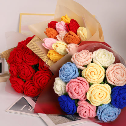 Chenille Wool Ball Hand-woven Diy