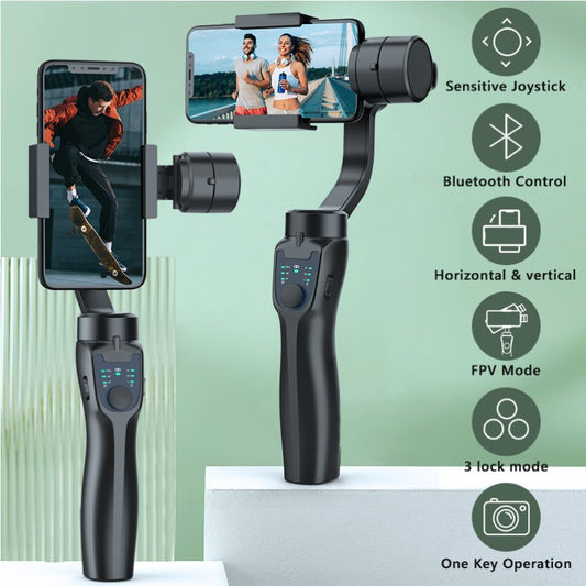 mobile phone camera stabilizer handheld three-axis anti shake platform Tiktok live broadcast tripod short video camera stabilizer