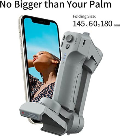 Moza Mini MX2 Smartphone Gimbal Handheld Stabilizer With Fast Tracking And Smart Gesture Control