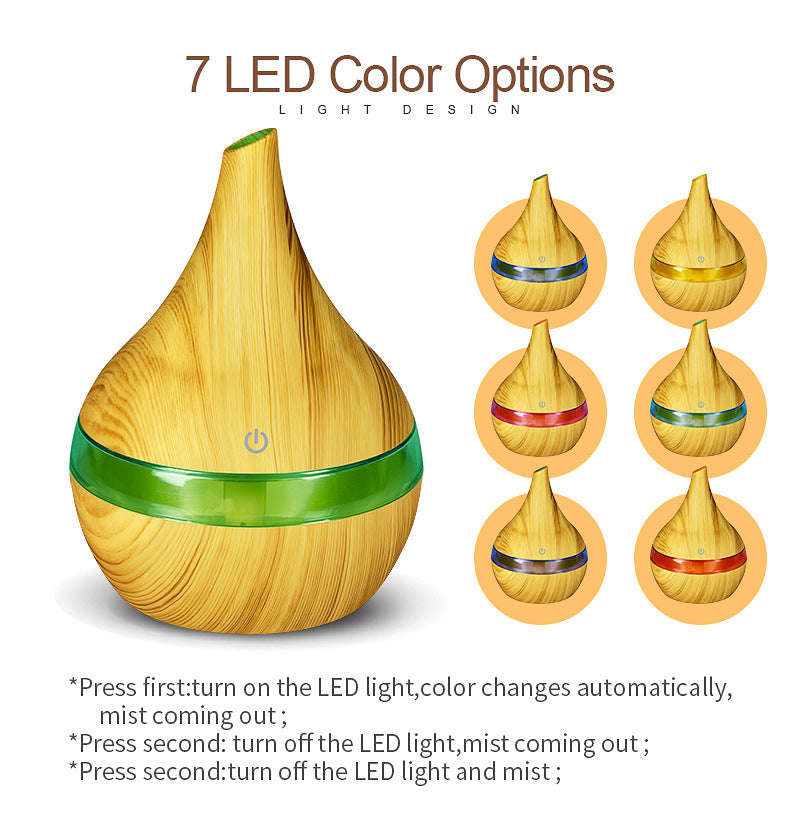 ناشر الزيوت العطرية LED