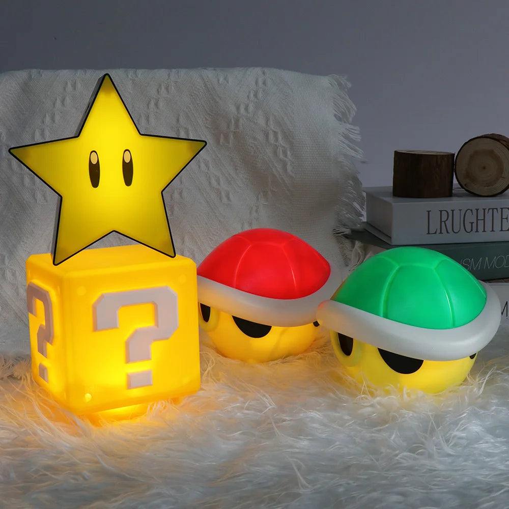 LED Question Mark Night Light Games Toy Children  Table Lamp USB Charging Kids Birthday Gift