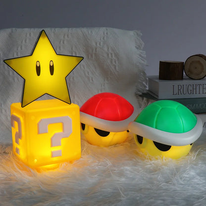 LED Question Mark Night Light Games Toy Children  Table Lamp USB Charging Kids Birthday Gift