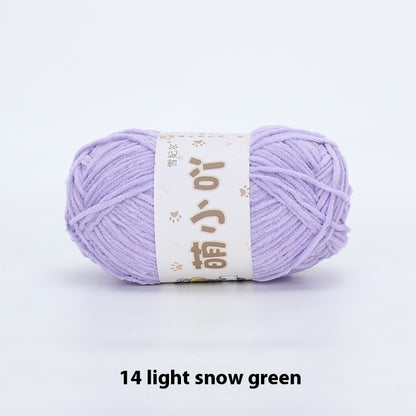 Chenille Wool Ball Hand-woven Diy