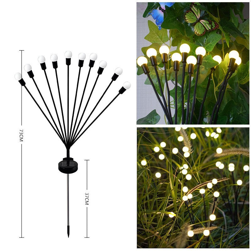 مصباح أرضي هوائي LED على شكل فيرلاي